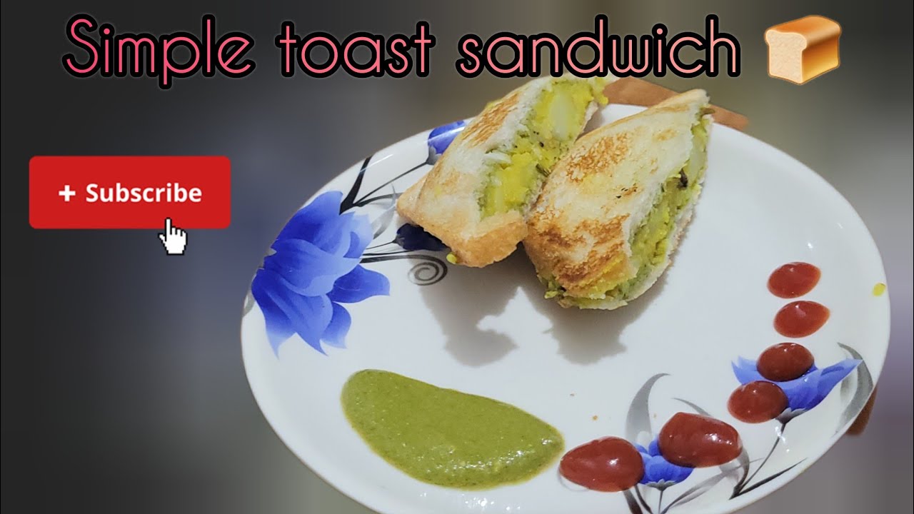 टोस्ट सैंडविच (simple toast sandwich recipe in hindi)