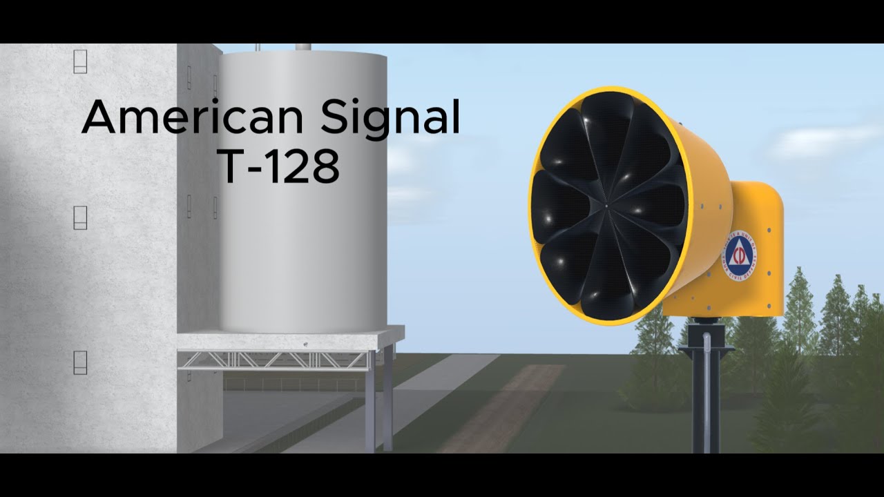 (Roblox) American Signal T-128 siren test Alert