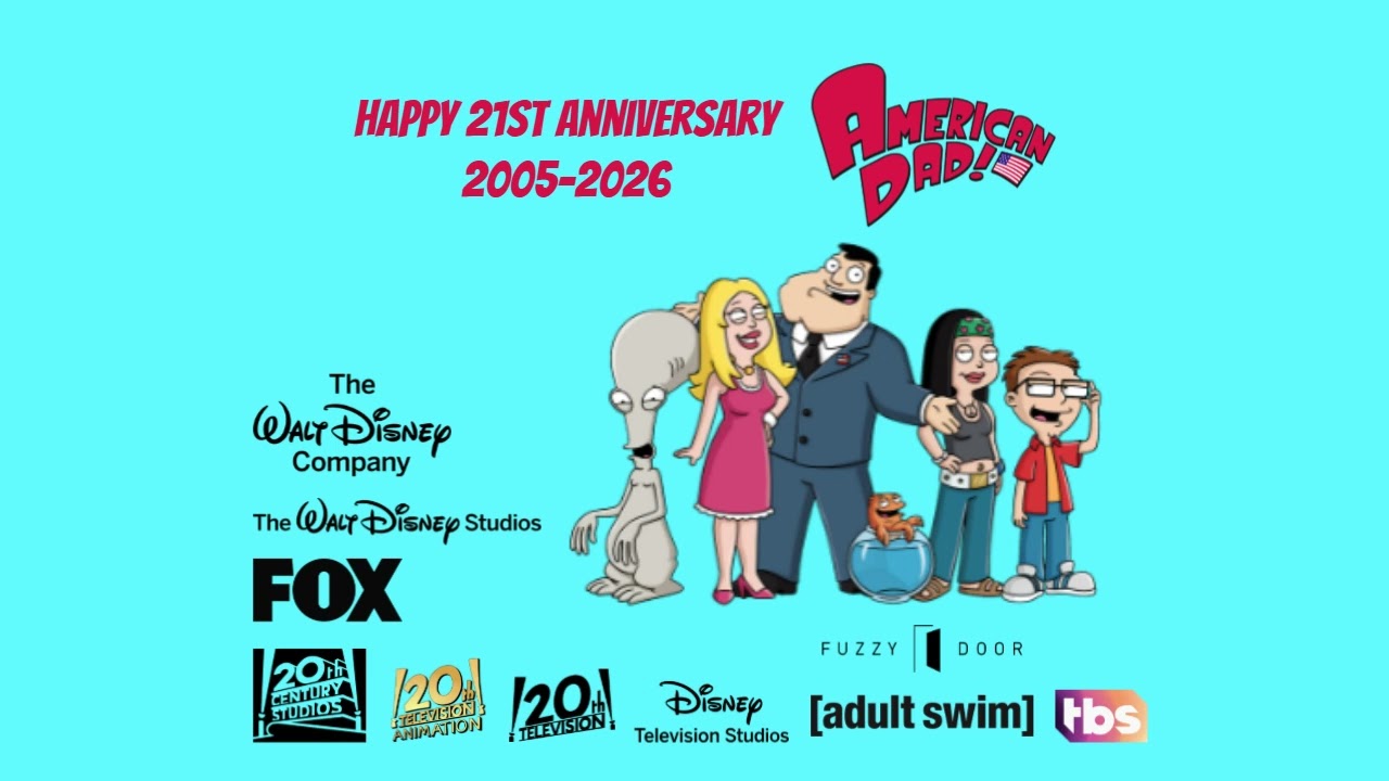 Happy 21st Anniversary To American Dad!