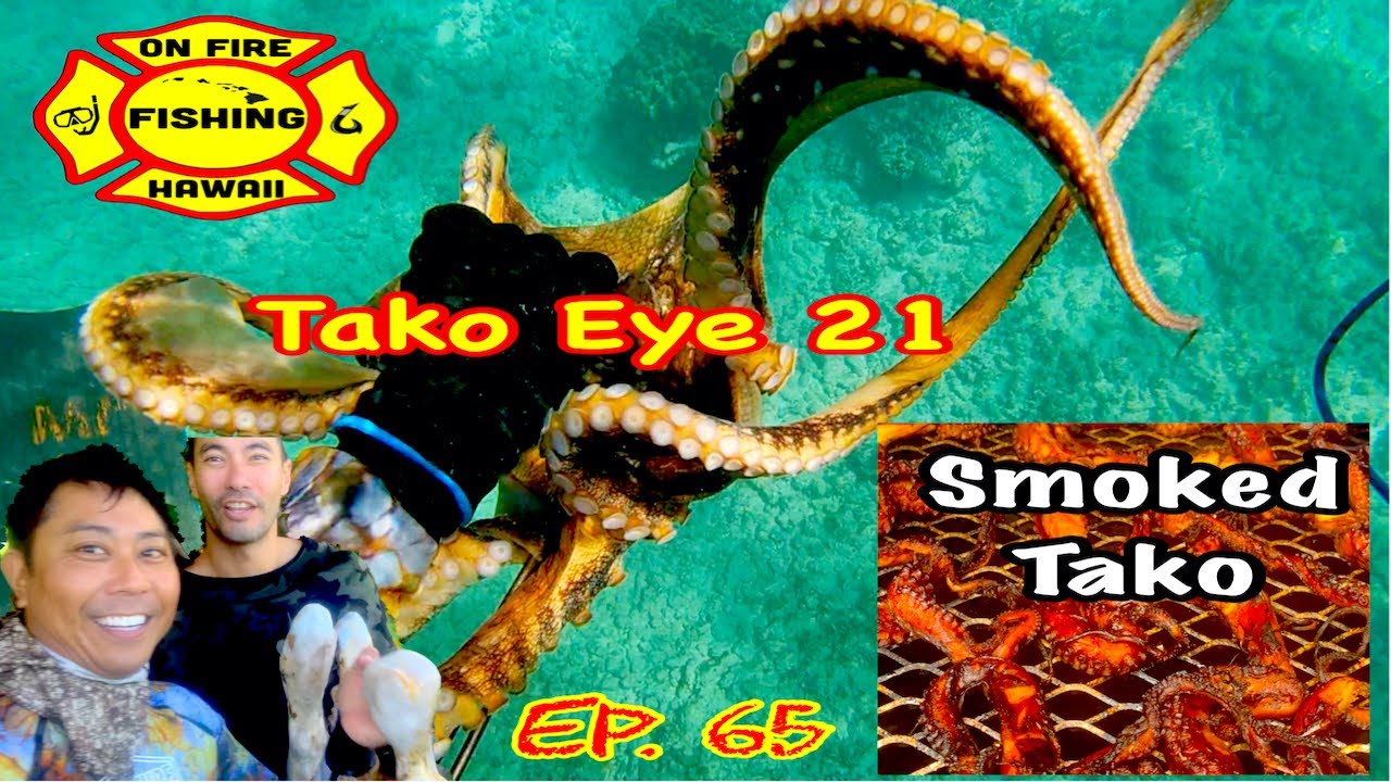 HOW TO FIND AND SMOKE OCTOPUS TAKO, Catch and Cook Hawaii, Spearfishing, Tako Dive, Ep65