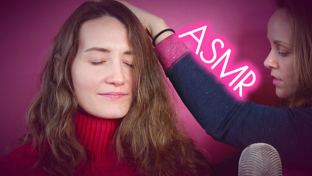 Sanfte ASMR Session mit Sheila 🌸 Face Brushing & Hair Brushing, Light Touch, Face Massage🌞Geflüstert
