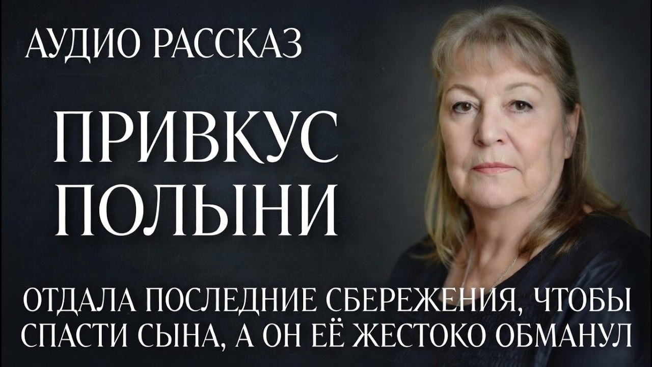 ПРИВКУС ПОЛЫНИ: Отдала последние сбережения, чтобы спасти сына, а он её жестоко обманул