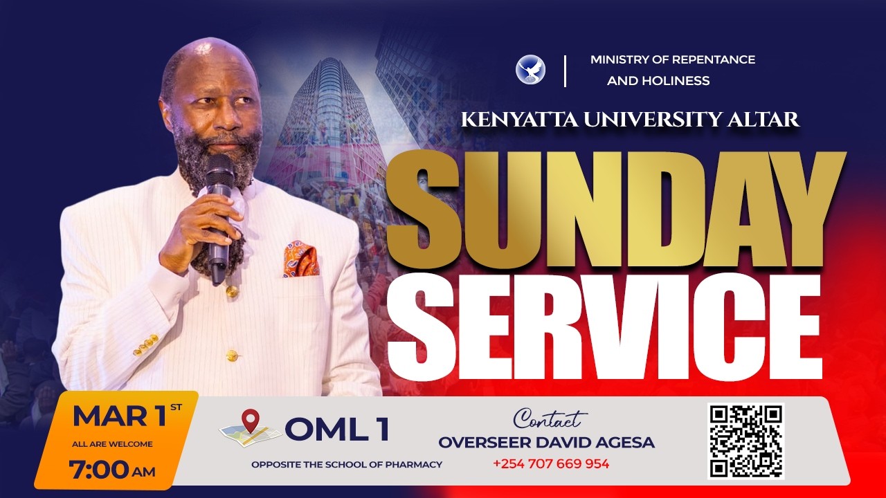 KENYATTA UNIVERSITY MAIN ALTAR | SUNDAY SERVICE | 1ST MAR 2026