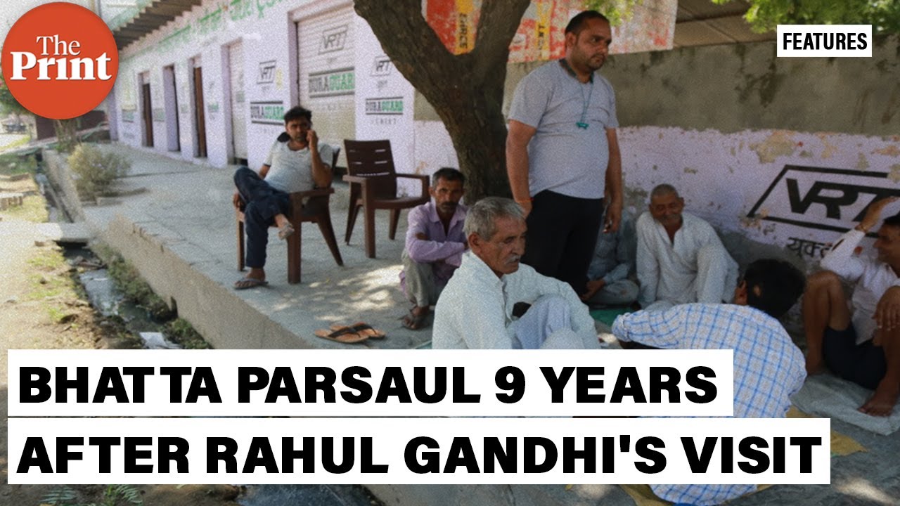 Before Hathras, Rahul Gandhi visited Bhatta Parsaul to support UP farmers. This is their story now