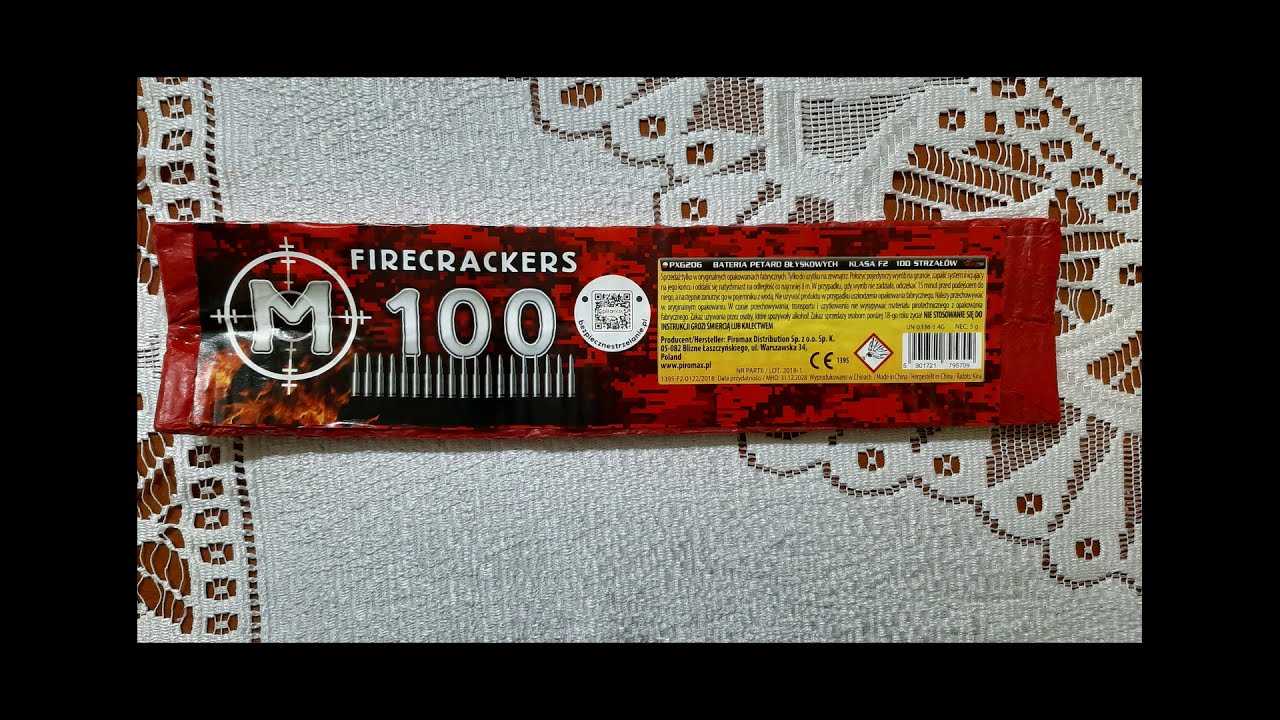 PIROMAX  PXG206  FIRECRACKERS M100