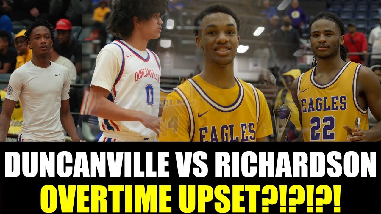 Anthony black became eligible at halftime Duncanville vs Cason Wallace and  Richardson