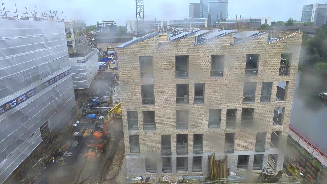 Brentford Lock West 2 Construction Time Lapse