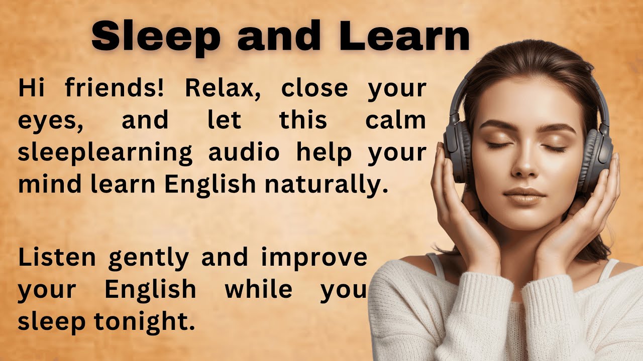Sleep and Learn English || Learn English while Sleeping || Bookish English