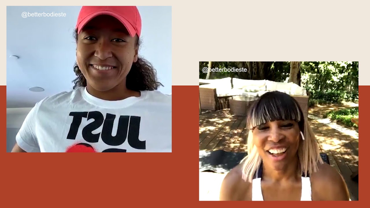 Naomi Osaka 大坂なおみ and Venus Williams Instagram live