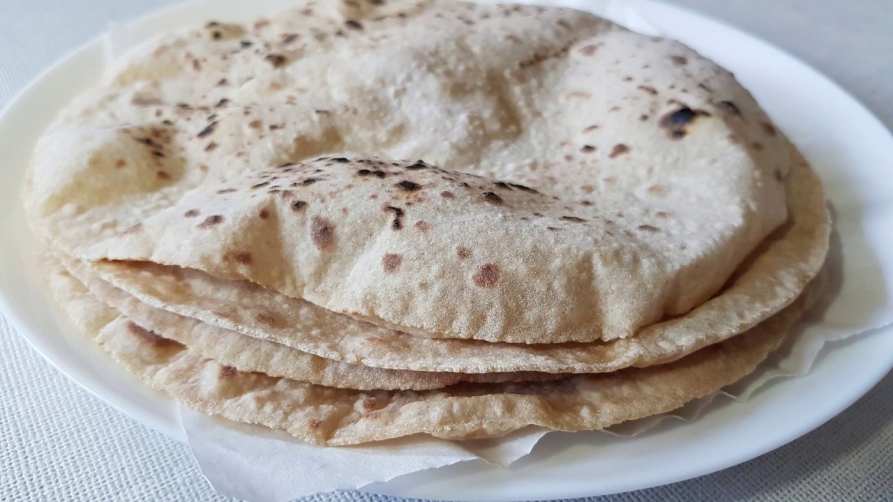 RECEITA DE CHAPATI : PÃO INDIANO (ROTI/ TORTILLA)