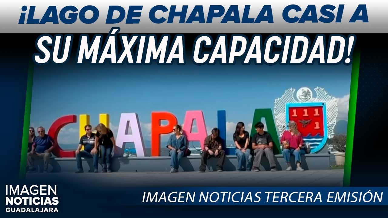 Lago de Chapala alcanza 76% de capacidad | Noticias GDL con Ricardo Camarena