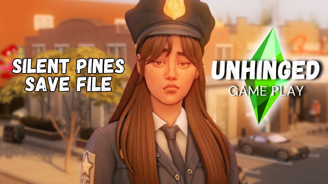 playing a dirty cop in the silent pines sims 4 save file
