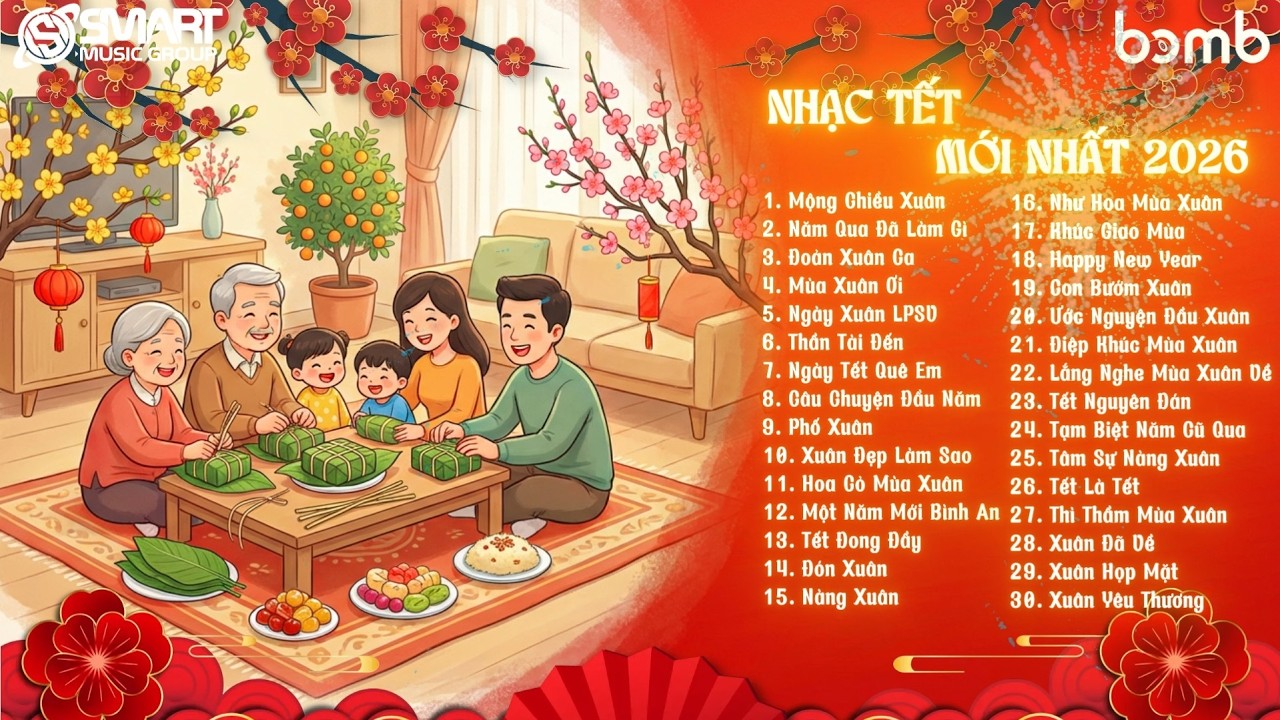 Nhạc Tết Remix Cực Hay 2026 - Mở Nhạc Nhẹ Là Thấy Tết Đang Tới 🎉 Nhạc Xuân Remix EDM Mới Nhất 2026