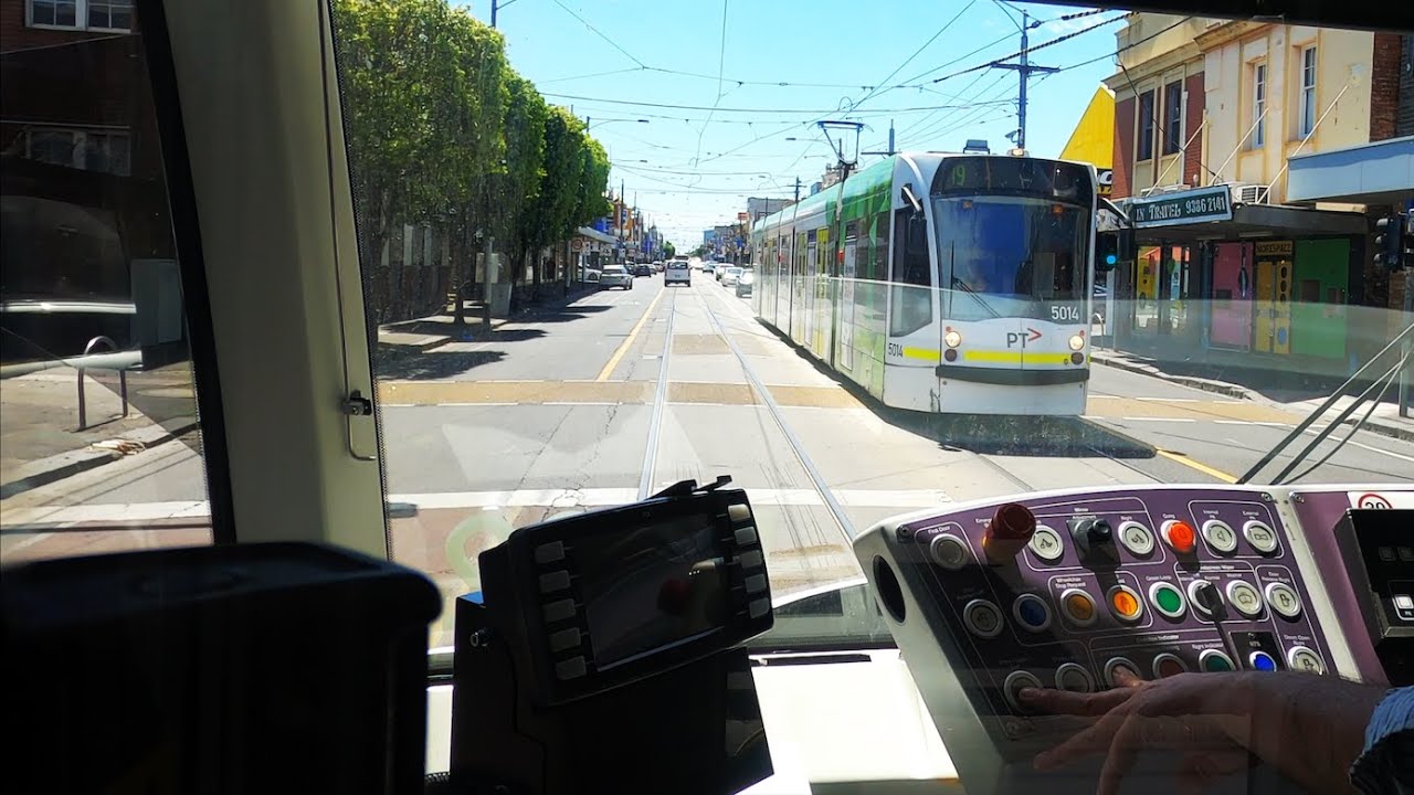Driver's View Tram 19 Elizabeth St to North Coburg