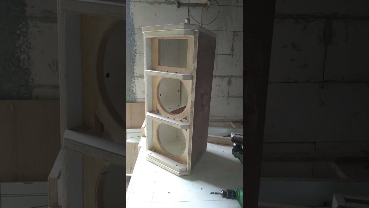 PENGUKURAN BOX MID LANTANG SR 8 INCH DOUBLE #miniatursoundsystem