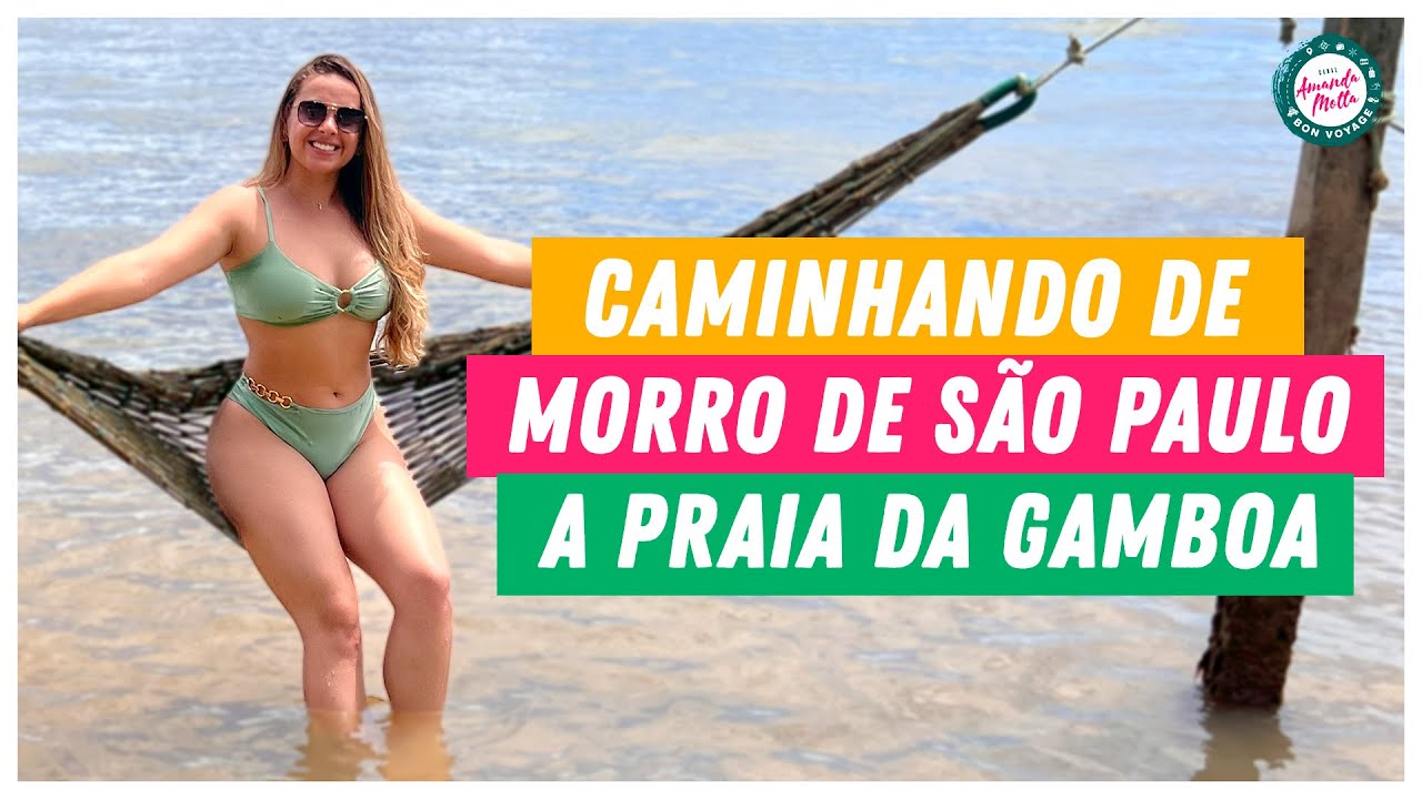 Morro de São Paulo até a Praia da Gamboa a pé!