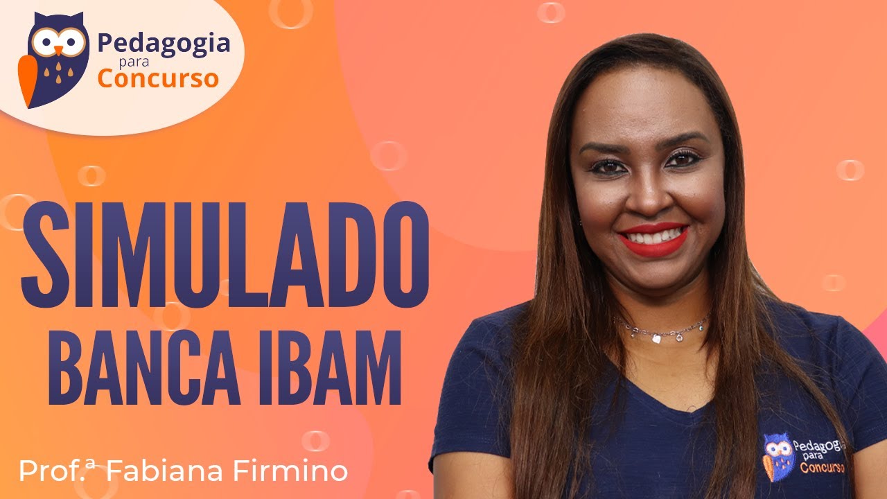 Simulado Banca IBAM | Fabiana Firmino
