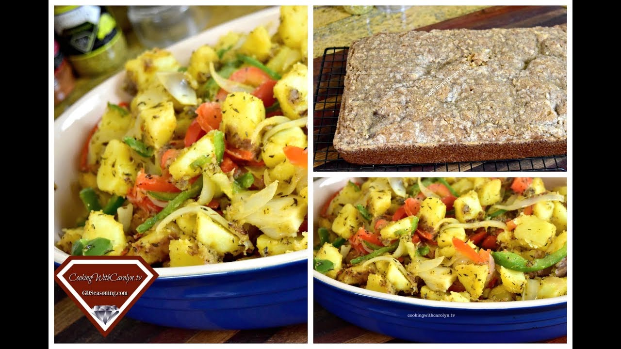 SMOTHERED POTATOES with PEPPERS AND ONIONS |LAUSD COFFEECAKE RECIPE UPDATE |Cooking With Carolyn