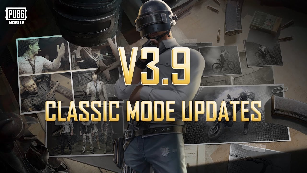 PUBG MOBILE | V3.9 CLASSIC MODE UPDATES