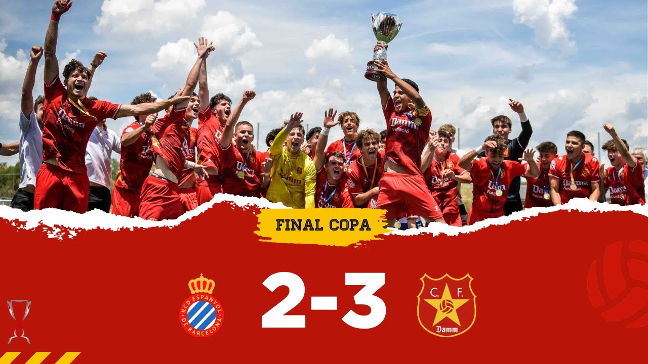ESPANYOL 2-3 JUVENIL A CF DAMM