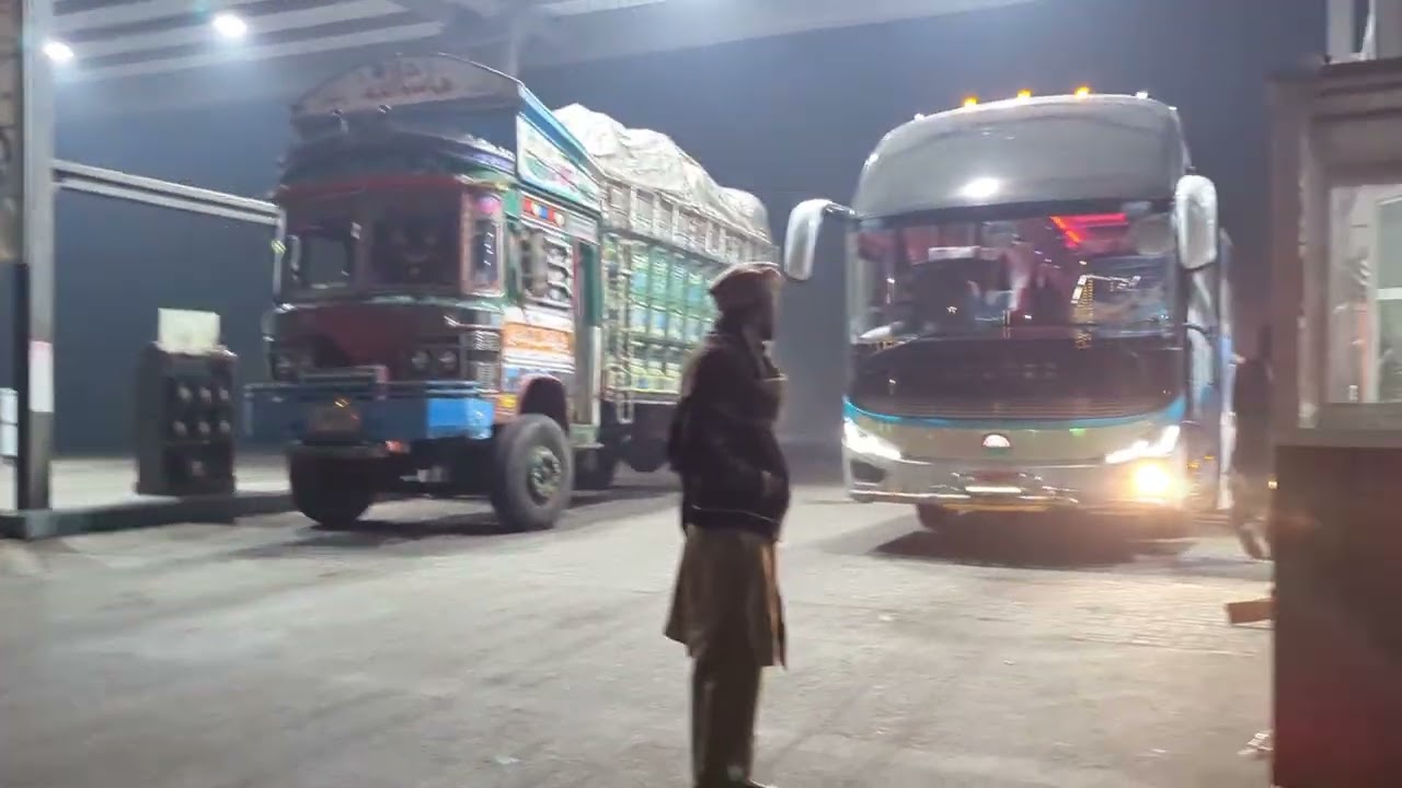Super Masood yutong nova bus Dikhan to Karachi part 2 | Pak Masood and Super Masood 1 sath