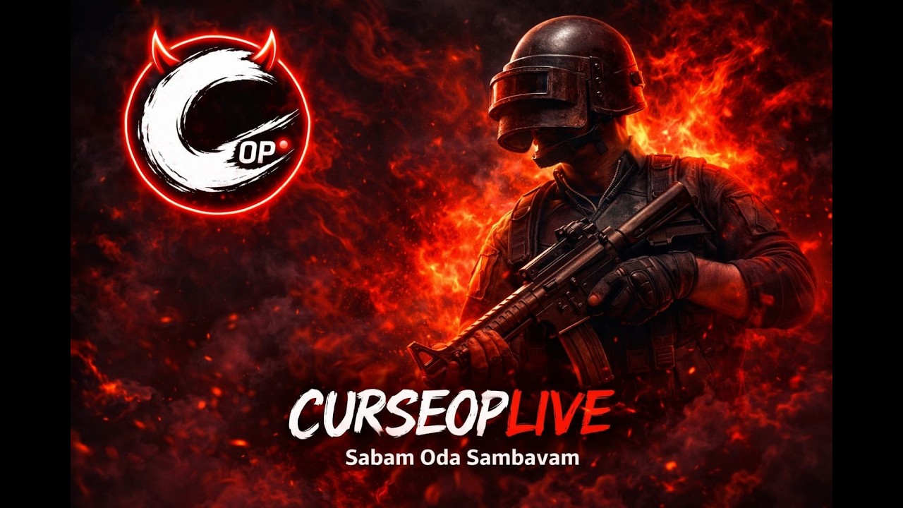 CurseOP Is Live 💀 Clutch or Die Moments | BGMI Tamil🔥