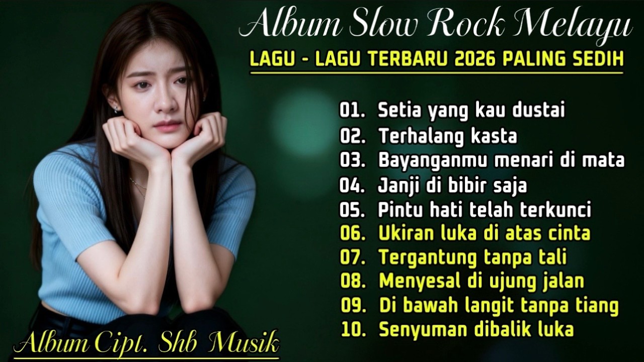 Slow Rock Melayu Nostalgia 💔 | Album Paling Sedih 🥹 Terbaru | Buat Temani Rehat Mu