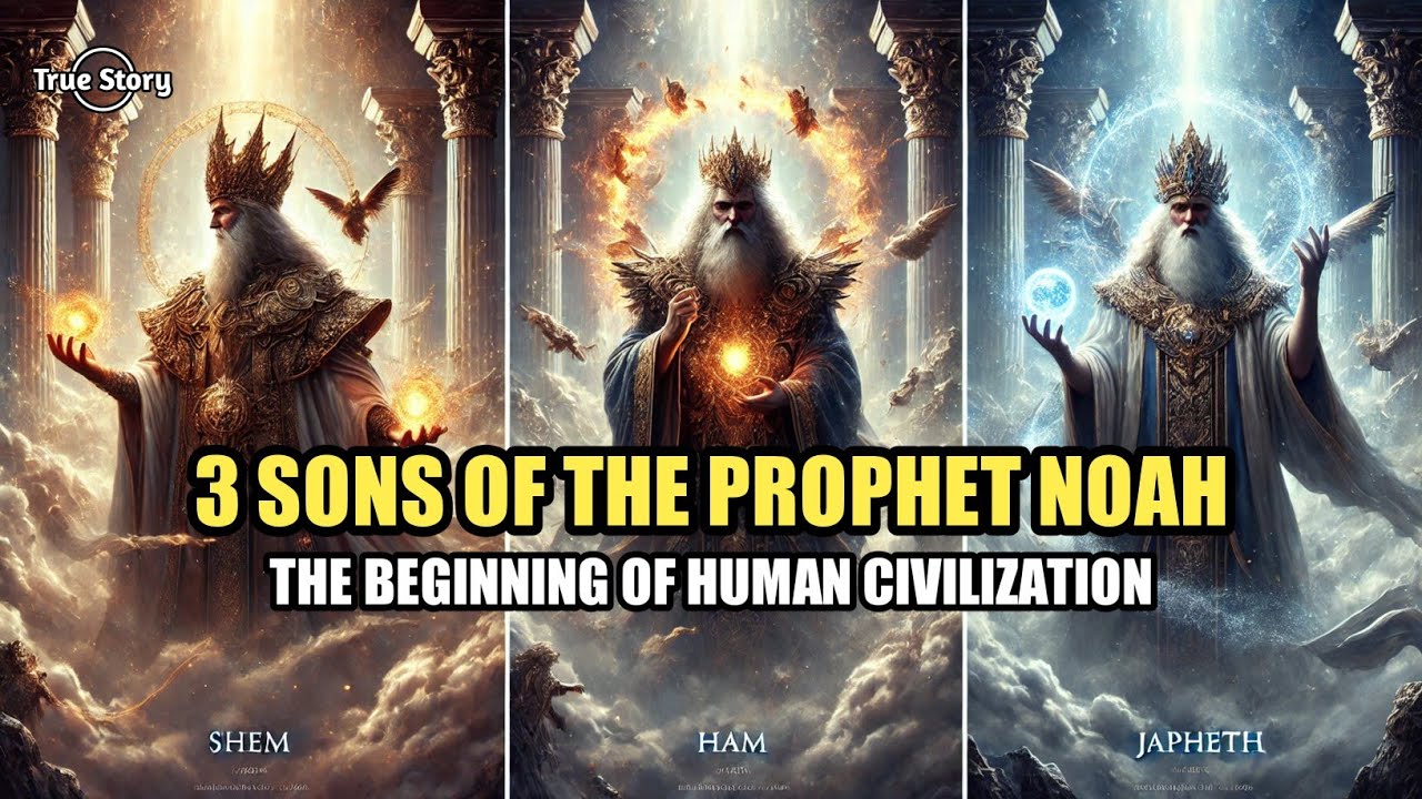 The Story of the 3 Sons of Prophet Noah Who Built World Civilization Until Today
