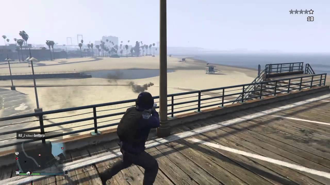 Gta 5 free roam killing peopel OTF crew