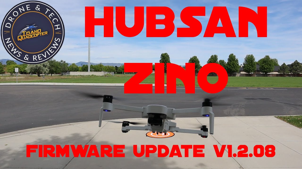 Hubsan Zino Firmware Update FC V1.2.08 Flight Test