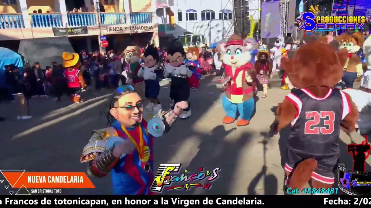 Los Francos los reyes del Zmix en Nueva Candelaria