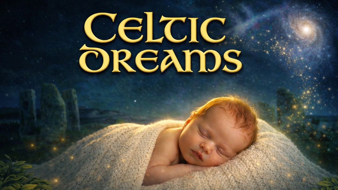 🔵Celtic Dreams 🌙 | 20 Minutes of Soothing Lullabies for Deep Sleep (Baby & Toddler Calm Music)
