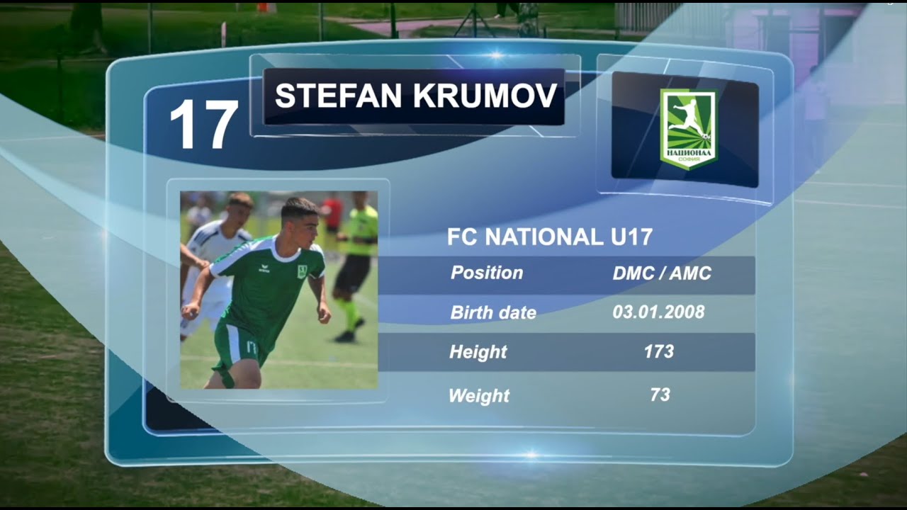 Stefan Krumov (FC National /Sofia/), U17 2024/2025