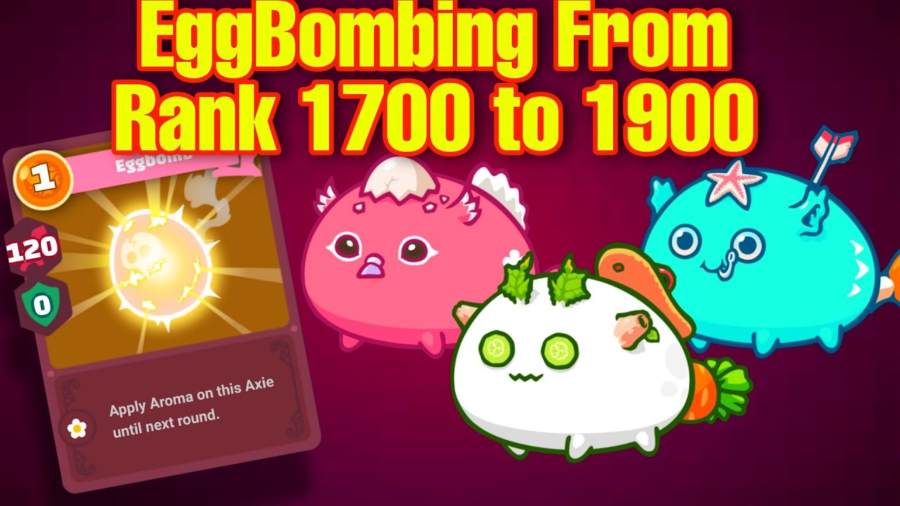 Axie Infinity Eggbombing to Victory! | Climbing from Rank 1700 to 1900 | Arena Gameplay (Tagalog)