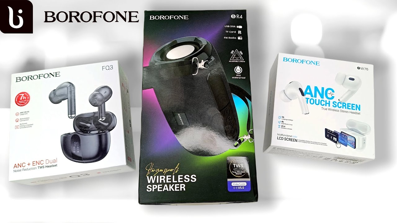Честный отзыв! Наушники и колонка от #Borofone