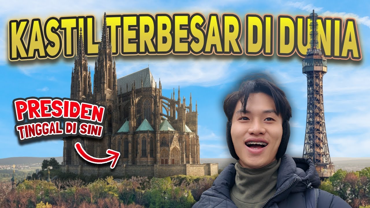 Gede BGT😱⁉️Keliling KASTIL PRAHA🏰 Sang Komplek Kastil TERBESAR di Dunia🇨🇿 Uji Nyali di PETRIN🗼👻