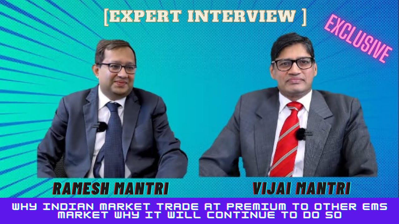 Mr. Vijai Mantri Exclusive Interview With White Oak CIO Mr. Ramesh Mantri |