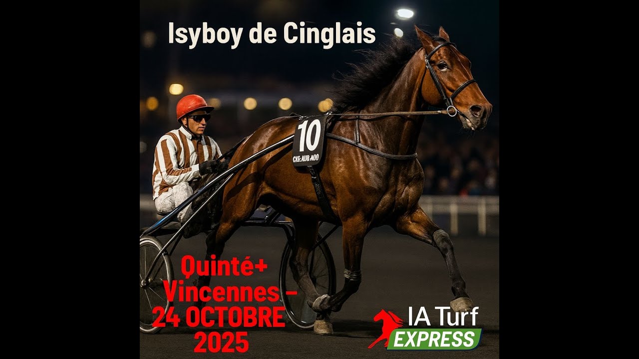 Quinté+ Vincennes.24 octobre 2025.Prix Orionis.