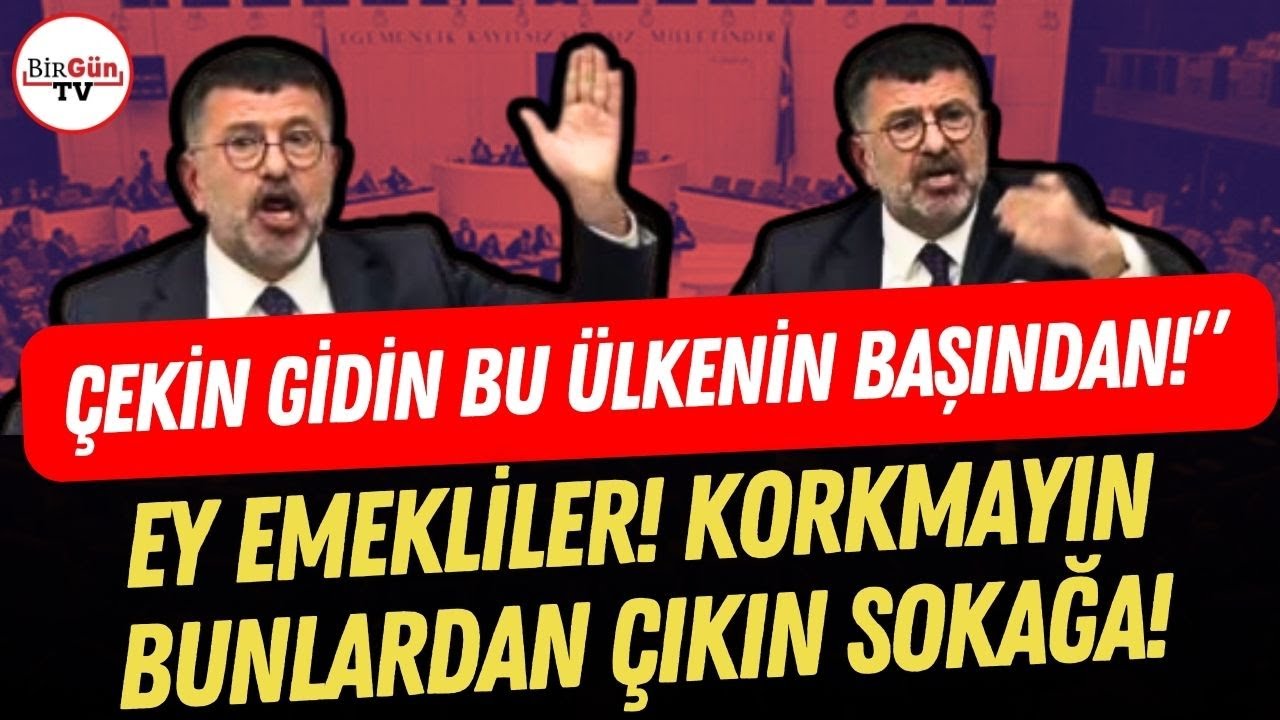 Veli Ağbaba'dan Meclis'te emeklilere tarihi sesleniş: 