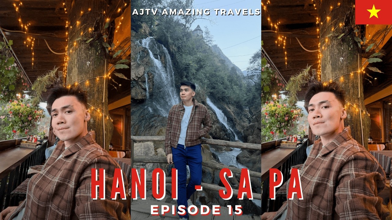 Hanoi & Sapa Vietnam Vlog EP15: Cat Cat Village Views & Cozy Dinner at Le Petit Gecko Restaurant 🇻🇳