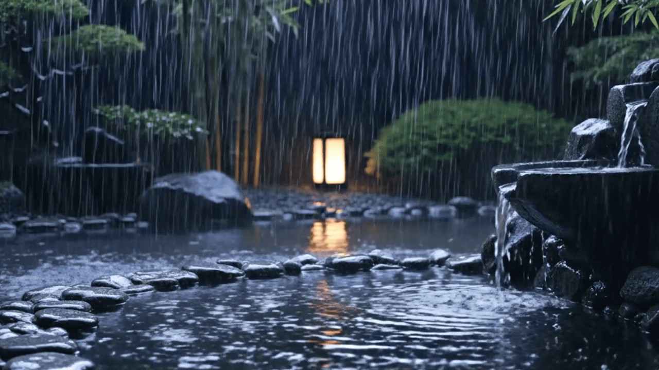 🔴 LIVE Relaxing Piano with Rain Sounds 🌿 Sleep Music for Anxiety Relief & Insomnia