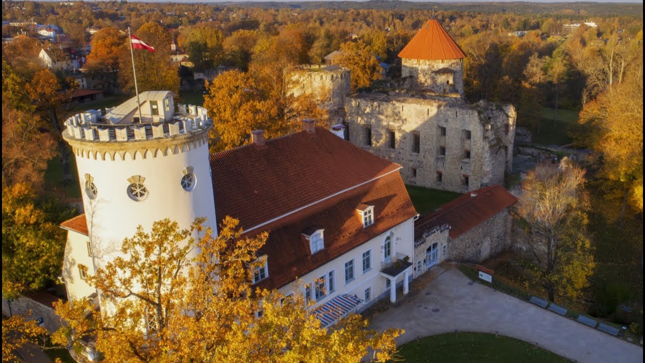 Experience golden autumn in Cēsis county, Gauja National Park
