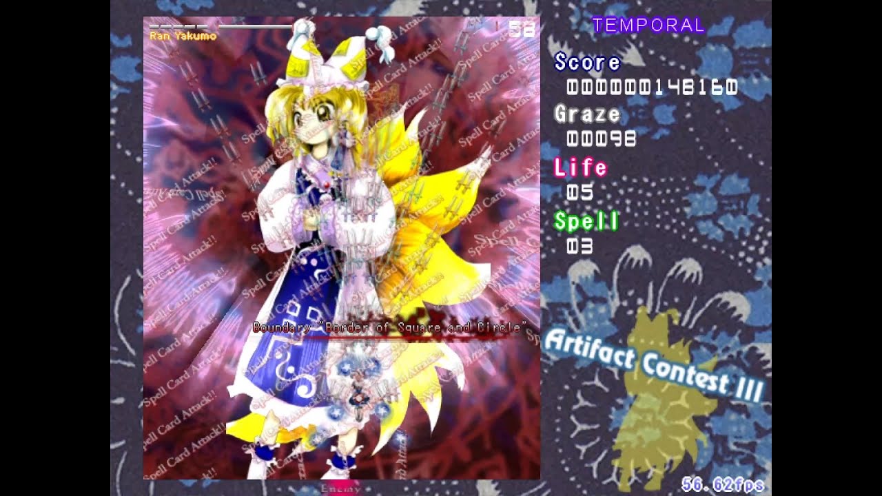 Touhou Danmakufu - Artifact III: Ran Yakumo (by Python)