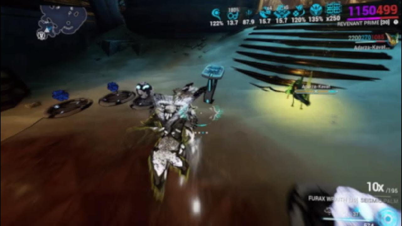 Warframe Furax Wraith kill a Juggernaut 225 lvl in 1 hit
