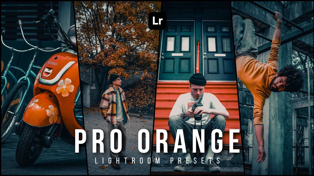 How to Edit Pro Orange Tone Photography Mobile Lightroom Presets DNG & XMP Free Download