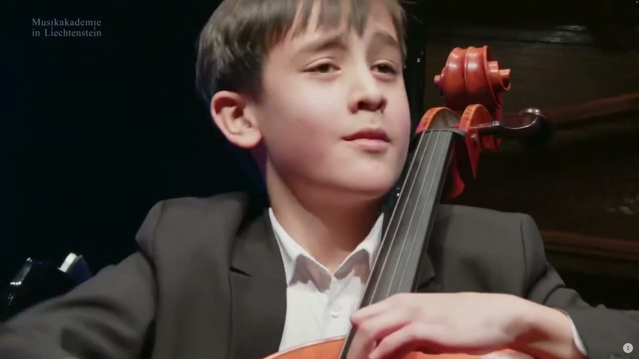 Dylan Russell (12) playing Davydov: Cello Concerto in B minor, 1st mvt.