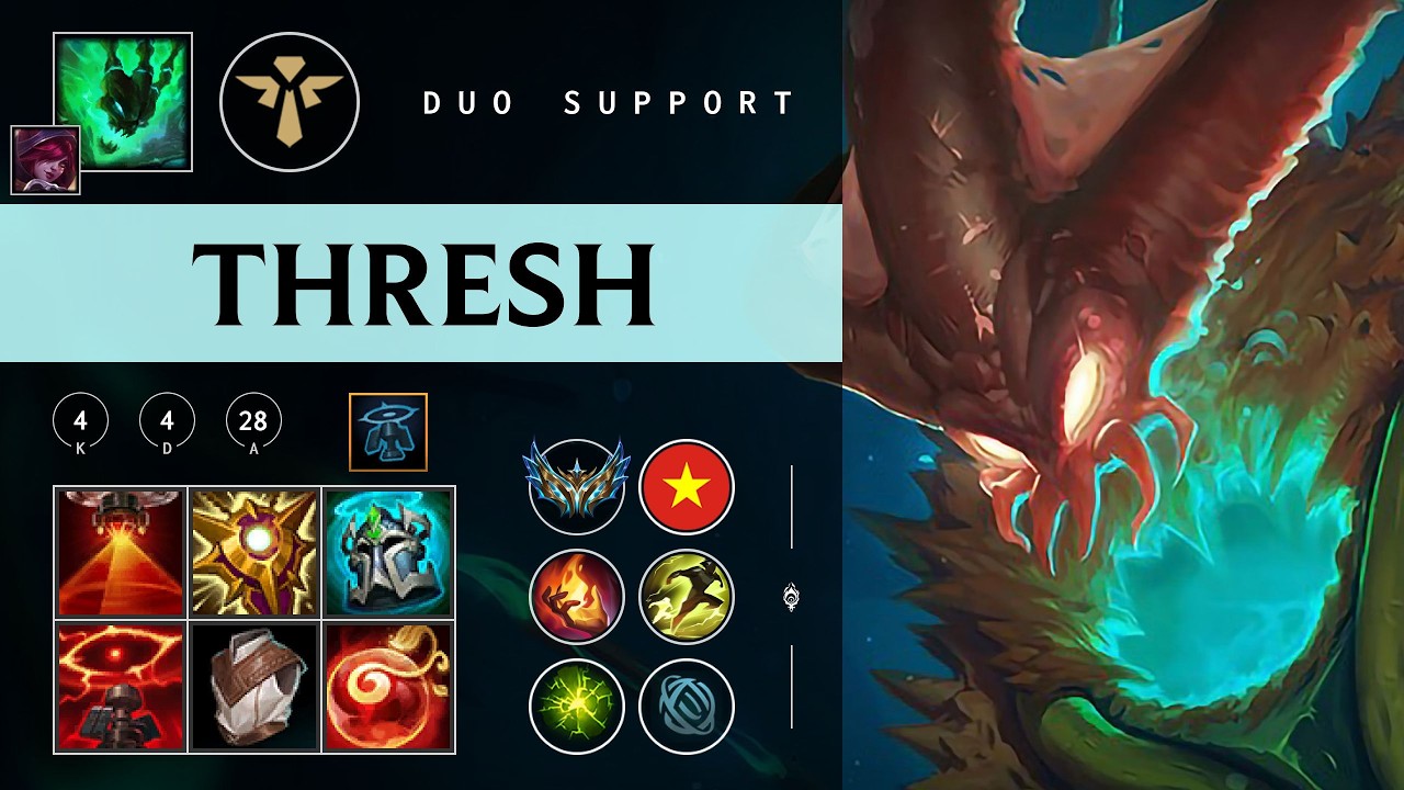 Thresh Support vs Leona - VN Challenger Patch 26.06