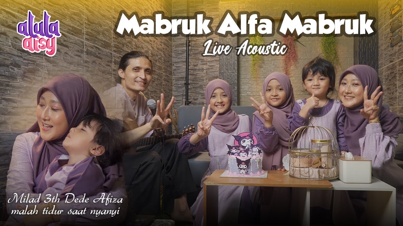 ALULA AISY - MABRUK ALFA MABRUK (LIVE ACC COVER) || MILAD DEDE AFIZA MALAH TIDUR PULES