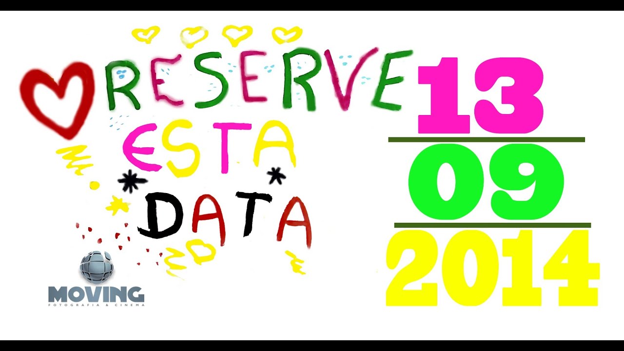 Save The Date - Camila e F&aacute;bio - Moving - Passos MG - Brasil