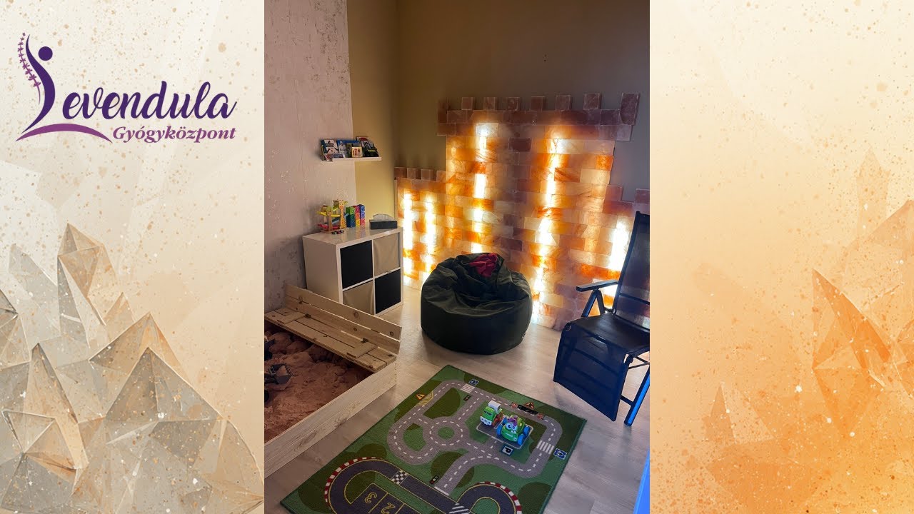 Sószoba a Levendula Gyógyközpontban